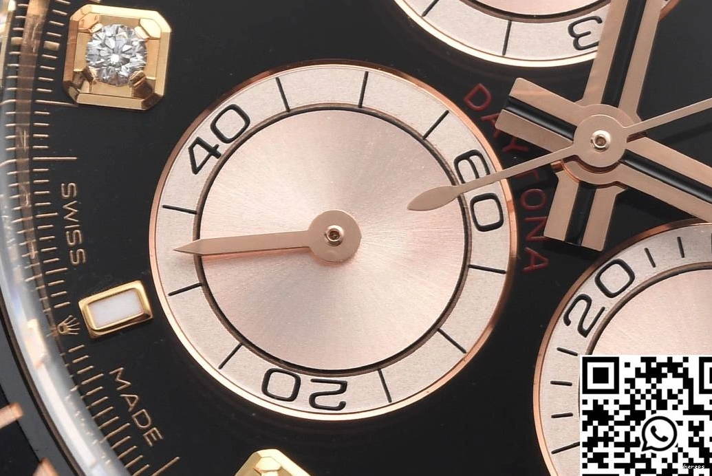 Clean M126515LN-0004 Factory Black Bezel Cosmograph Rolex Daytona 0205